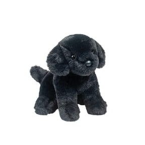Douglas Cuddle Toys Hattie Black Lab Mini Soft Plush Stuffed Animal, 6"