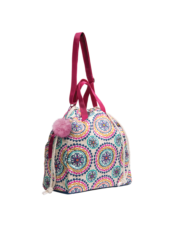 Navy Boho Hobo Sak
