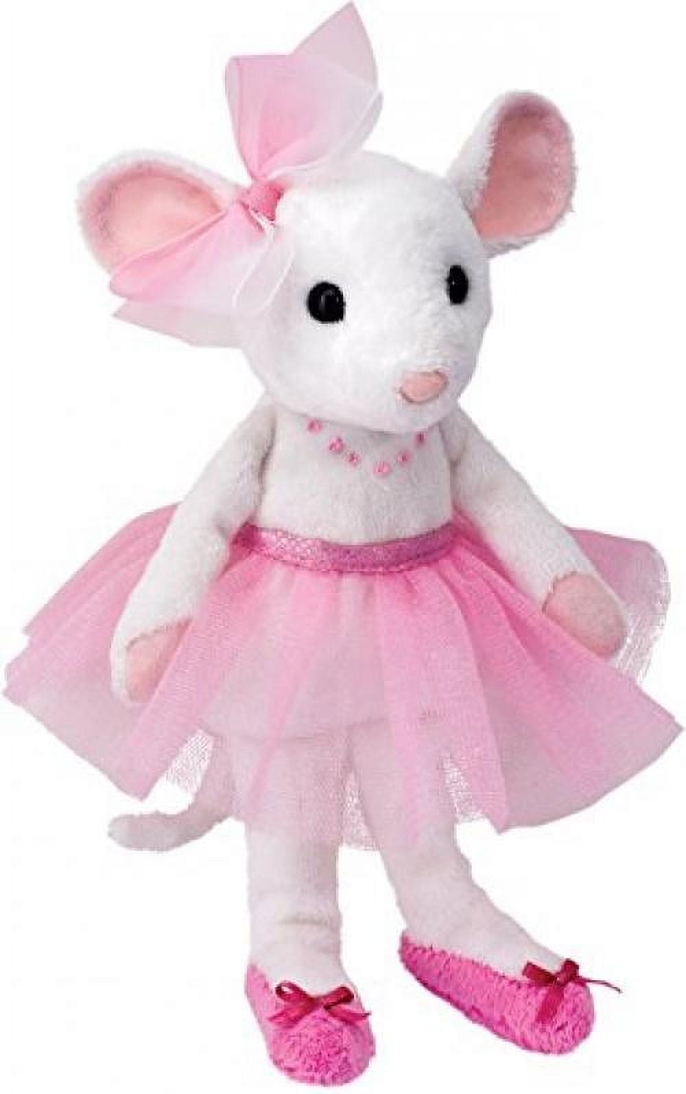 Douglas Cuddle Toys| Petunia the Ballerina Mouse Plush Stuffed Animal