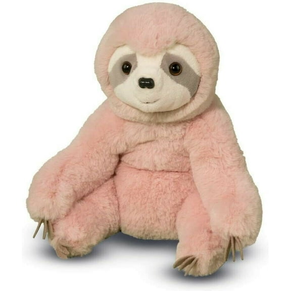 Douglas Cuddle Toys Pink Sloth Softie #15048 Stuffed Animal Toy Brand New