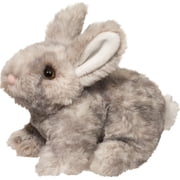Douglas Cuddle Toys Washable Bunny Rabbit Plush Stuffed Animal, Gray, 7"
