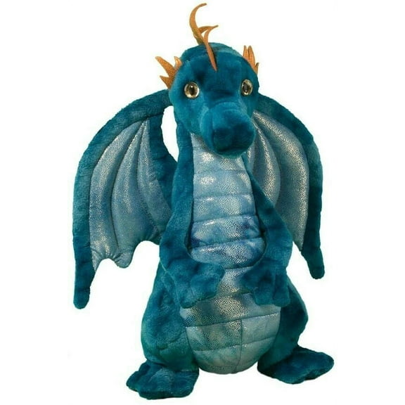 Douglas Cuddle Toys Zander Blue Dragon #823 Stuffed Animal Toy Brand New