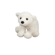Douglas Cuddle Whitie Soft Polar Bear 8" Plush Stuffed Animal Toy #4637