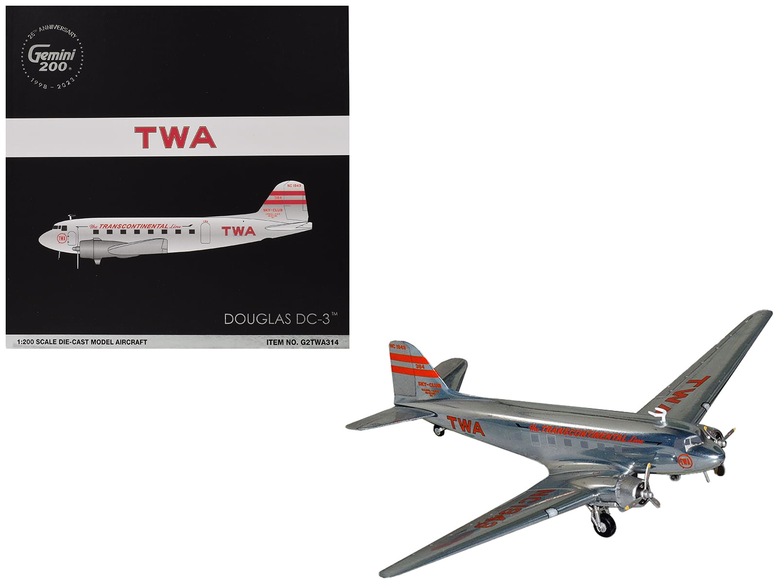 Twa Airplane Model