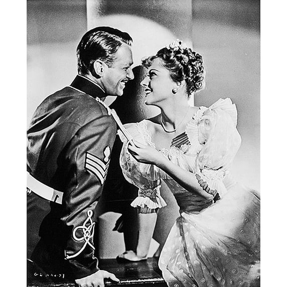 Douglas Fairbanks with Joan Fontaine - Gunga Din Poster Print by Hollywood Photo Archive Hollywood Photo Archive