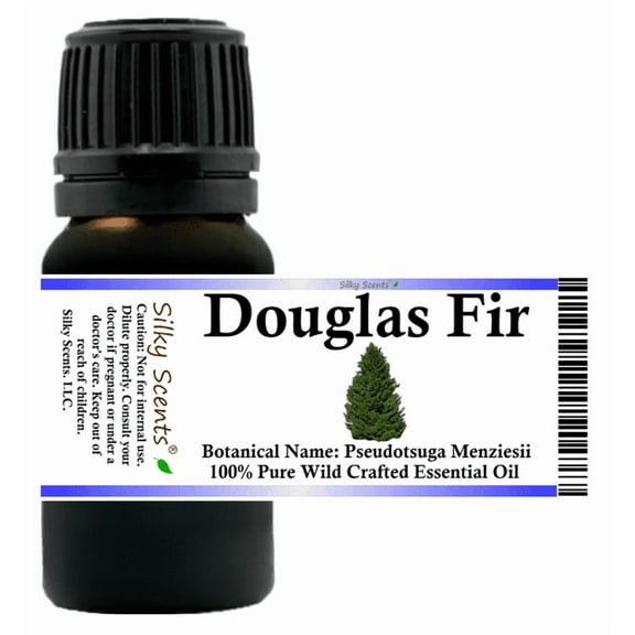 Douglas Fir Wild Crafted Essential Oil 15 ml (1/2 fl oz) - 100% Pure and Natural by Silky Scents