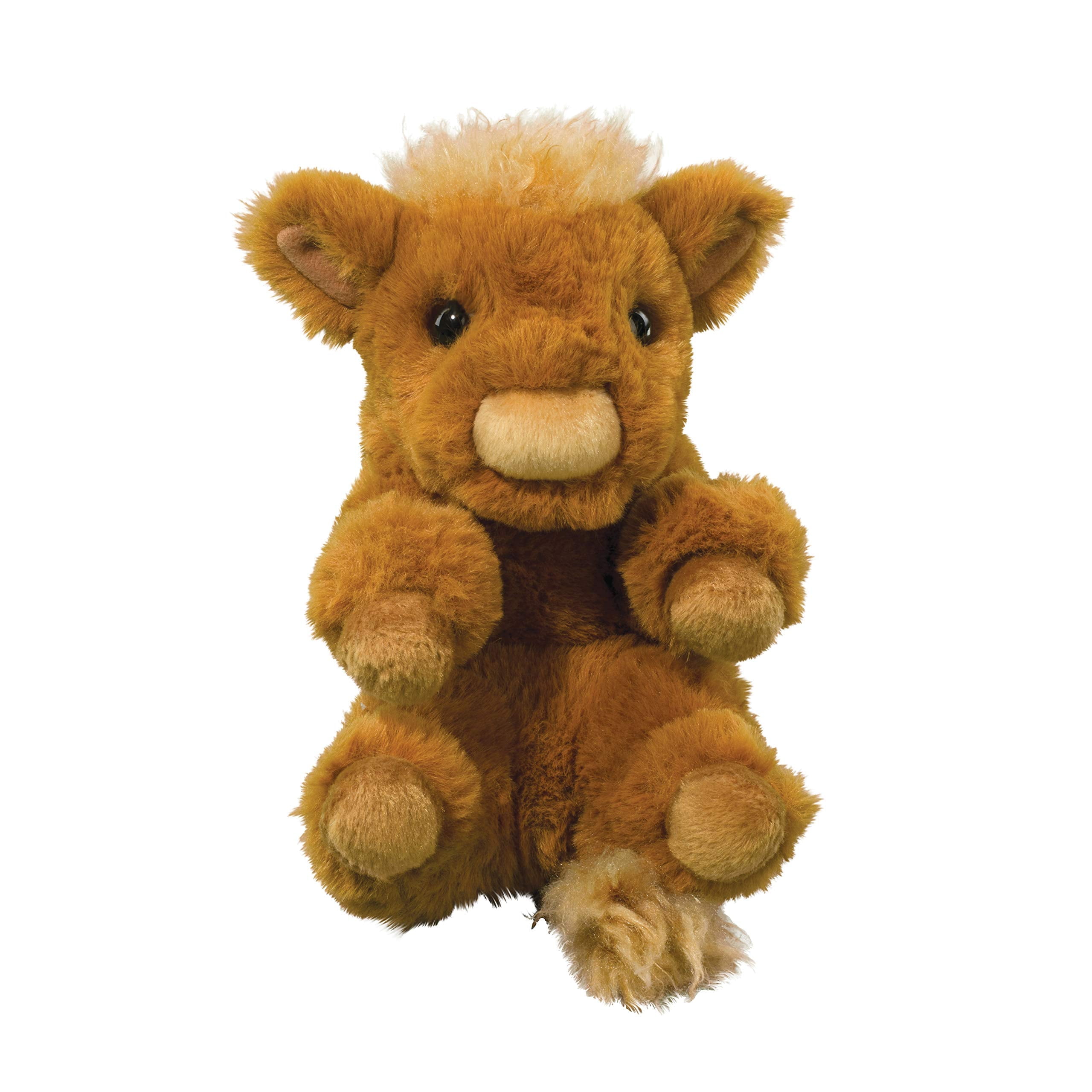 Douglas Highland Cow Lil' Handful Plush Stuffed Animal
