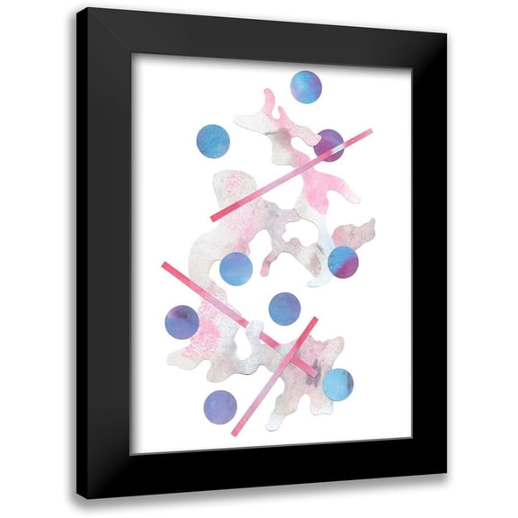 Douglas, Jamie 12x14 Black Modern Framed Museum Art Print Titled - Paint Cloud I