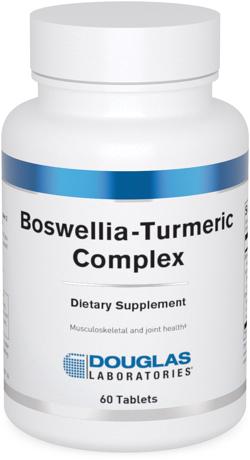Douglas Laboratories Boswellia-Turmeric Complex | Botanical Extracts to Support Normal Recovery of Joints and Muscles after Exercise or Activity* | 60 Tablets