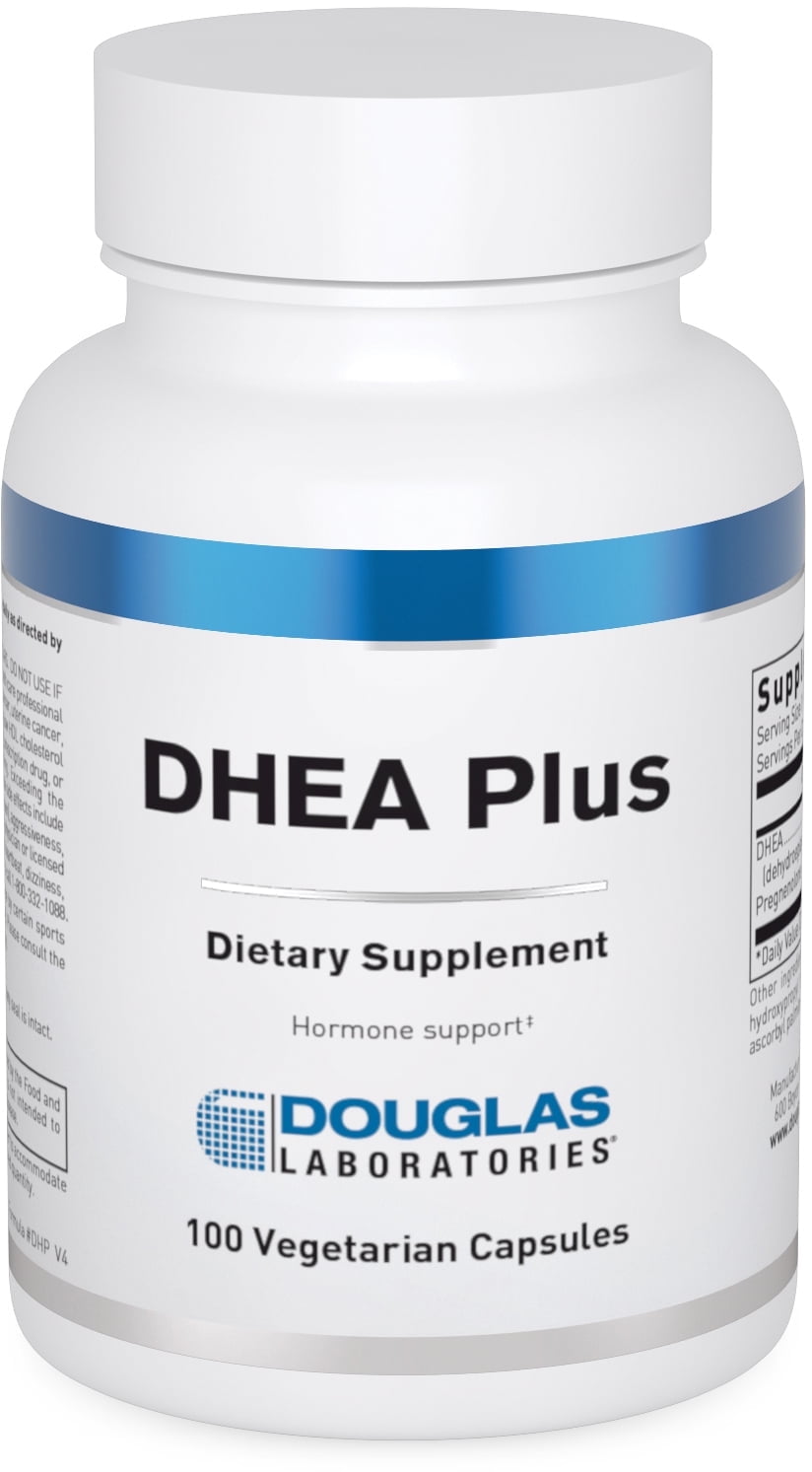 Douglas Laboratories DHEA Plus | 25 mg DHEA Plus Pregnenolone to Support Immune Health, Brain, Bones, Energy Metabolism, and Blood Lipid Metabolism* | 100 Capsules