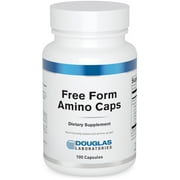 Douglas Laboratories Free Form Amino Capsules | Balanced Amino Acid Mixture to Support Energy, Muscles, Tissues, Bones, and Overall Health* | 100 Capsules