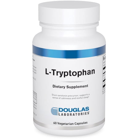 Douglas Laboratories L-Tryptophan | Supports Appetite, Melatonin Production, and Restful Sleep | 60 Vegetarian Capsules