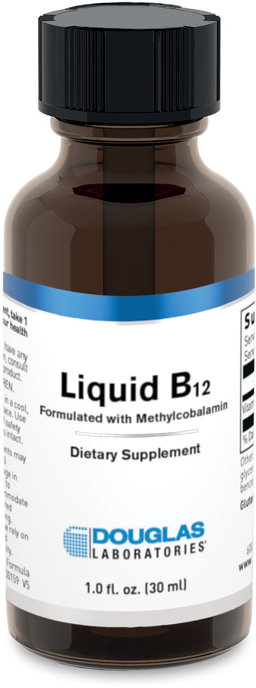 Douglas Laboratories Liquid B12 (Formulated with Methylcobalamin) | Supplement to Support Neurological Health* | 1 Fl Oz