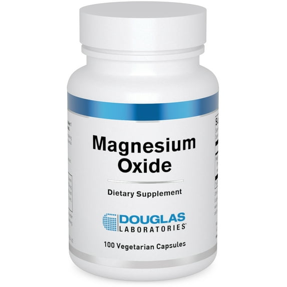 Douglas Laboratories Magnesium Oxide | Supports Normal Heart Function and Bone Formation* | 100 Capsules