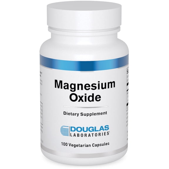 Douglas Laboratories Magnesium Oxide | Supports Normal Heart Function and Bone Formation* | 100 Capsules