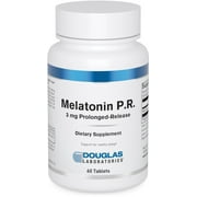 Douglas Laboratories Melatonin P.R. | 3 mg Prolonged-Release Melatonin to Support Sleep/Wake Cycles* | 60 Tablets