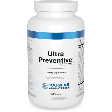 Douglas Laboratories - Ultra Preventive - Comprehensive Multivitamin in Easy to Swallow Tablets - 240 Tablets