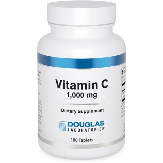 Douglas Laboratories Vitamin C | Water-Soluble Antioxidant Supplement to Support Immune Function and Normal Wound Healing* | 100 Tablets