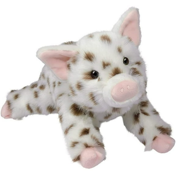 Douglas Levi Brown Spotted Pig Plush Stuffed Animal