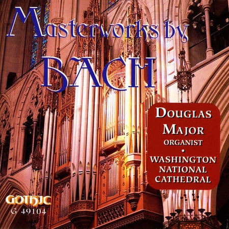 Douglas Major - Masterworks for Organ By Bach - Music & Performance - CD