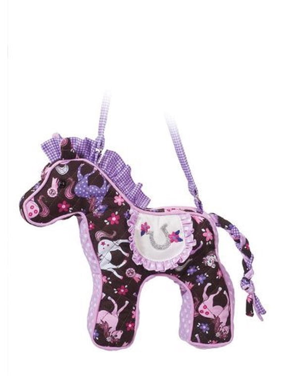 Douglas Pink Filly Horse Purse Sillo Sak