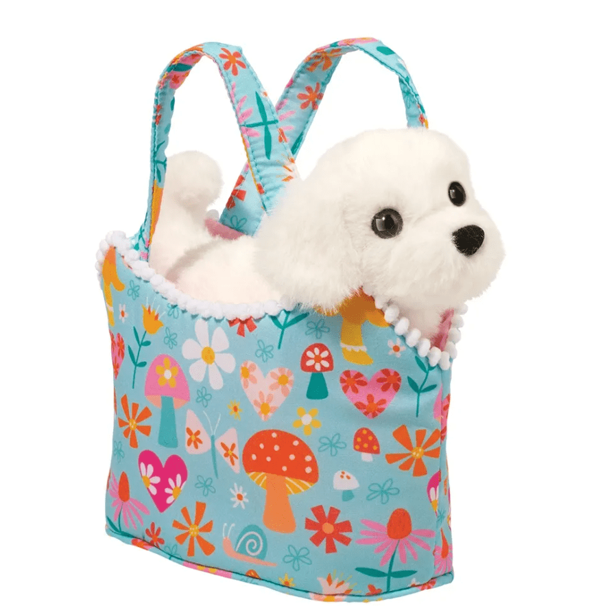 Douglas Retro Chic Sassy Sak with Bichon