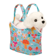Douglas Retro Chic Sassy Sak with Bichon