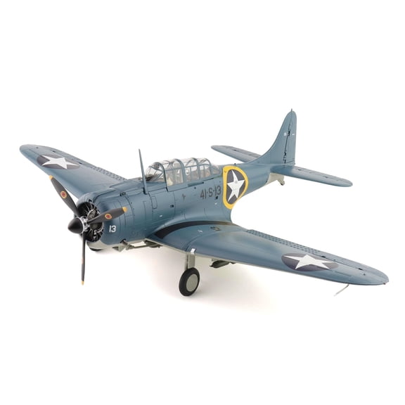 Hobby Master | 1:32 Scale Diecast Military Aircraft Replica | SBD-3 Dauntless Operation Torch BuNo. 06624, 41-S-13, VS-41, USS Ranger, Nov 1942 | Model HA0218
