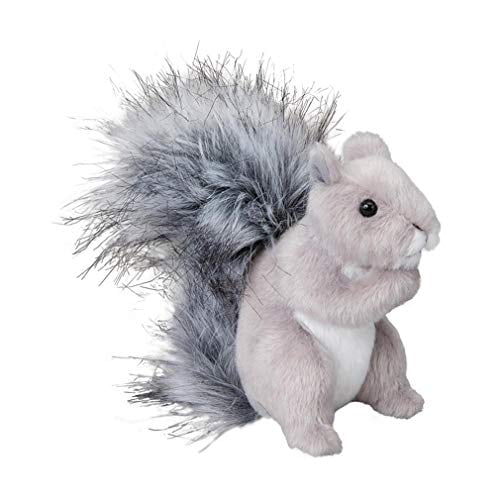 Douglas Cuddle Toy, Shasta the Gray Squirrel Plush Stuffed Animal