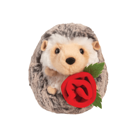 Douglas Spunky Hedgehog With Rose