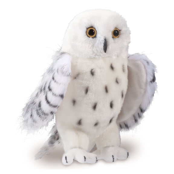 Douglas Toys Legend Snowy Owl Plush Stuffed Animal Toy, 10"