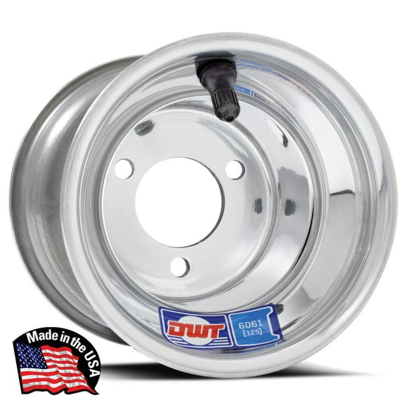 Douglas Wheels 706-09 Classic Spun Aluminum Wheel, 6x6, Polished