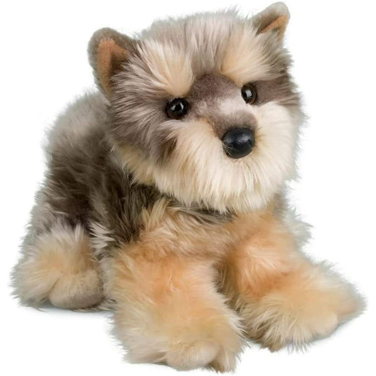 Douglas Sinclair Australian Shepherd Plush Puppy Dog Stuffed Animal 14 inch