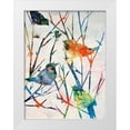 thumbnail image 1 of Douglass, Farrell 19x24 White Modern Wood Framed Museum Art Print Titled - Birdsong Shadows II, 1 of 4