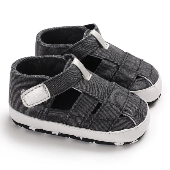 Douhoow 0-18M Baby Boys Flat Sandals Infant Shoes Soft Prewalker Shoes Causal Summer Shoes
