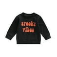 thumbnail image 1 of Douhoow 0-3Y Baby Girls Sweatshirt Autumn Tops Letter Printing Long Sleeve Pullover Outwear, 1 of 8