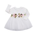 thumbnail image 1 of Douhoow Baby Girl Long Sleeve A-line Tulle Flower Princess Dress Party Pageant Dress, 1 of 6