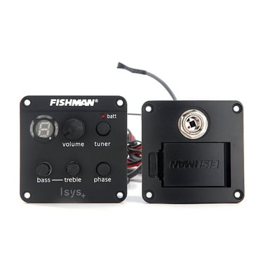 Douhoow Fishman ISYS+ Acoustic Guitar Pickup Piezo Onboard Preamps EQ Tuner