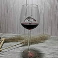 thumbnail image 1 of Douhoow Shark Wine Glass Goblet Whiskey Glass Dinner Decorate Crystal For Party Flutes Glass Cup, 1 of 2