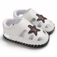 thumbnail image 1 of Douhoow Summer Baby Boys Sandals Kids Shoes Soft Sole PU First Walkers Non-Slip Baby Sandals 0-18M, 1 of 5