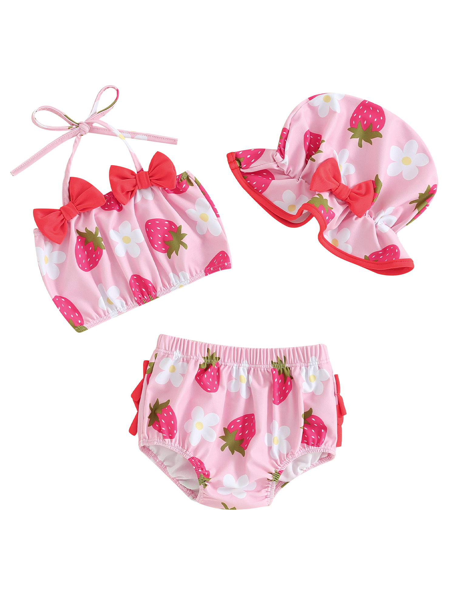 Douhoow Toddler Girl Swimsuits 0 3 Years Baby Girl Strawberry Swimwear Douhoow Toddler Girl Swimsuits 0 3 Years Baby Girl Strawberry Swimwear