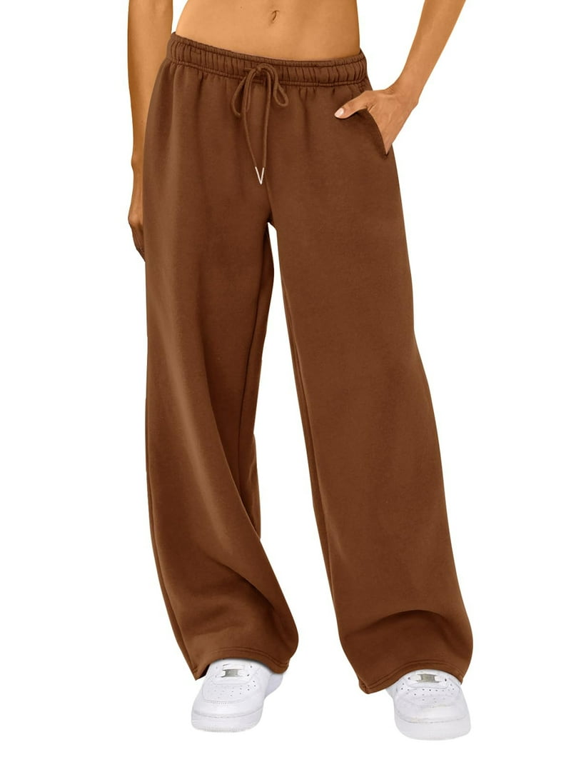 Baggy Jogging Bottoms Wide Leg Douhoow Wide Leg Sweatpants For