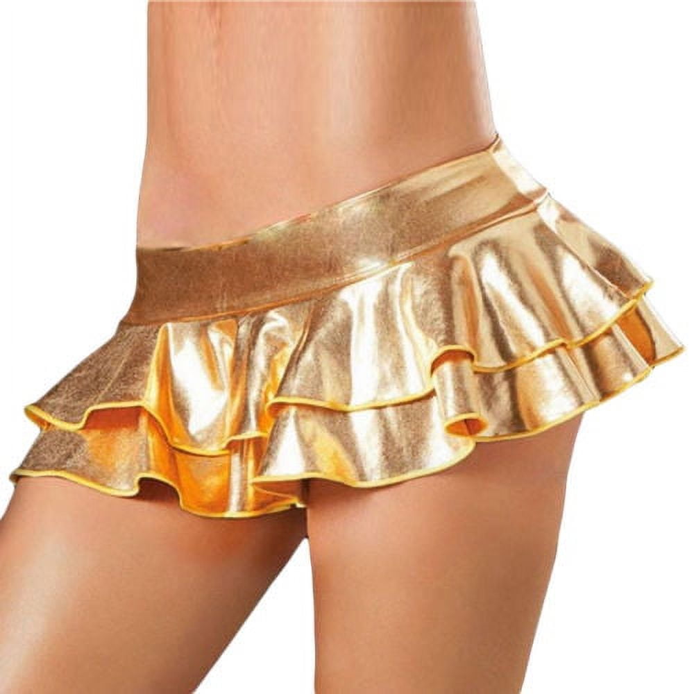 Douhoow Women Pole Dancing Club Wear Short Skirts Micro Mini Skirts