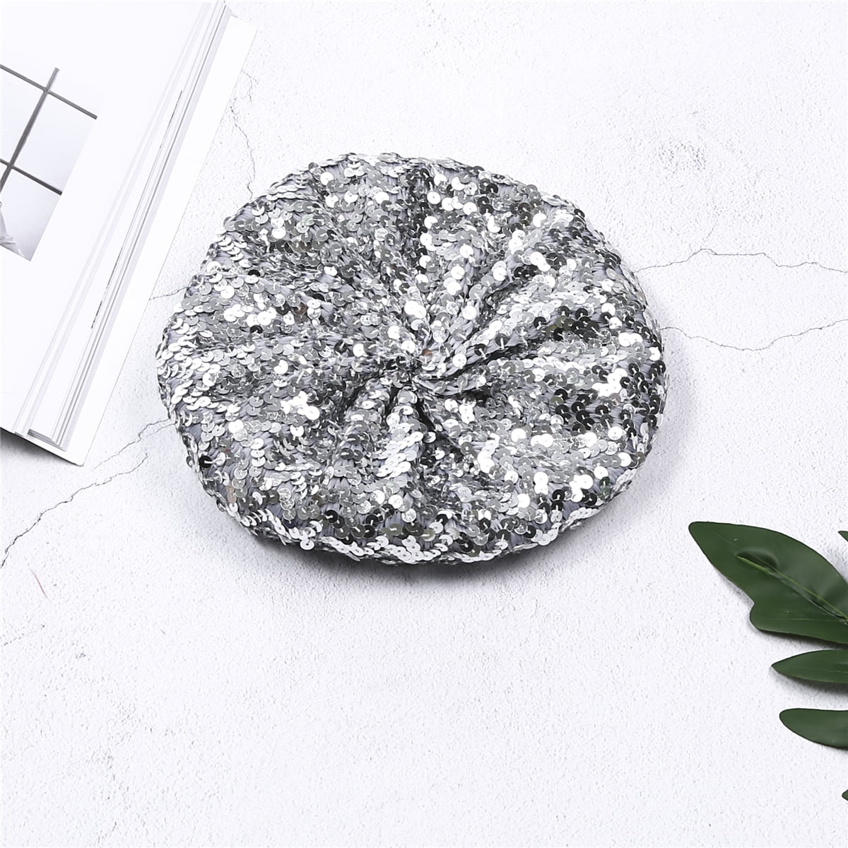 Sequin Beret In Women's Hats For Sale - Foto 3