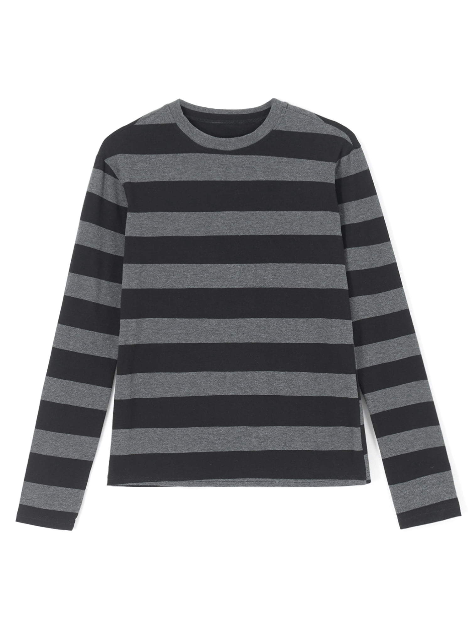 Douhoow Women Striped Tops Basic Shirt Casual Long Sleeve Baggy Pullover Streetwear Walmart