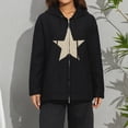 thumbnail image 1 of Douhoow Women Zipper Sweatshirt Hoodies Casual Autumn Long Sleeve Loose Jacket, 1 of 9