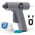thumbnail image 1 of Doulami Cordless Hot Glue Gun with 2000mAh Rechargeable Battery, Mini Glue Gun with 22 Glue Sticks for DIY Arts Crafts Working, 1 of 8