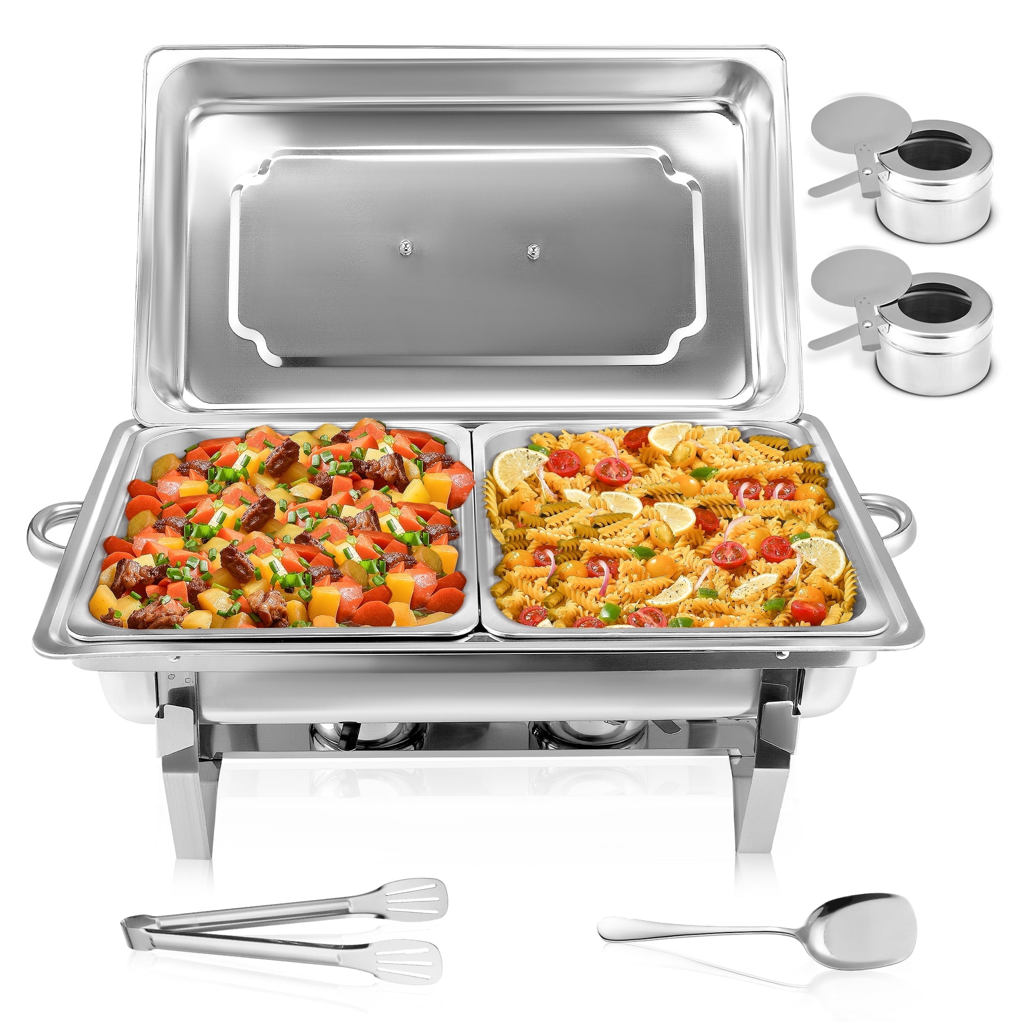 Chafing Dish Buffet Set 11 QT Chafer Chafing Stainless Steel Food Warmer