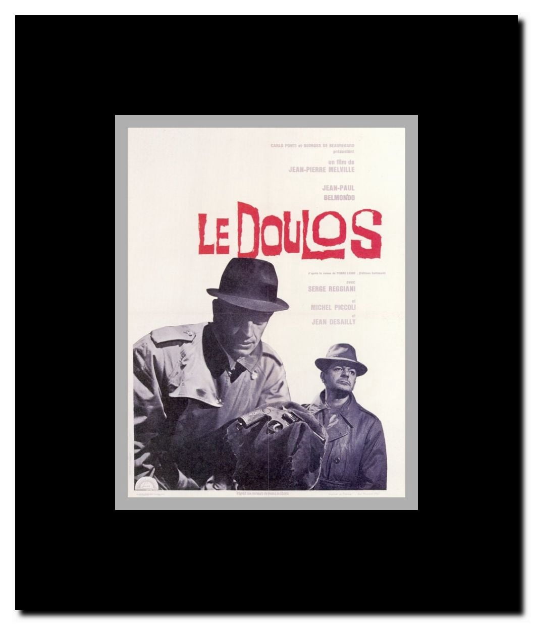 Doulos: The Finger Man Framed Movie Poster