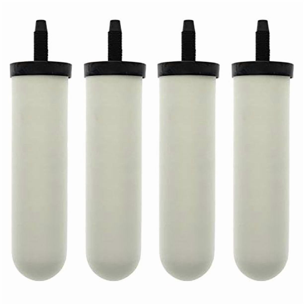 Doulton W9121200/British Berkefeld W9121207 Gravity Supersterasyl Undersink Ceramic Candle Filter (4 PACK)